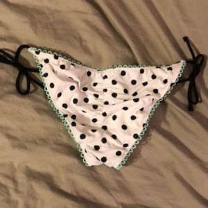 NWOT VS Polka Dot Swim Bottoms